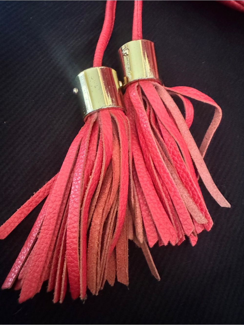 See by Chloé Vicky Small Bucket Bag - Coral Leather - Rare! - Picture 4 of 14
